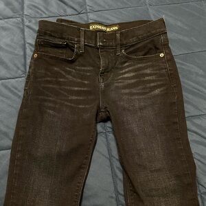 NWOT Express Women's Dark Blue Skinny Jeans
